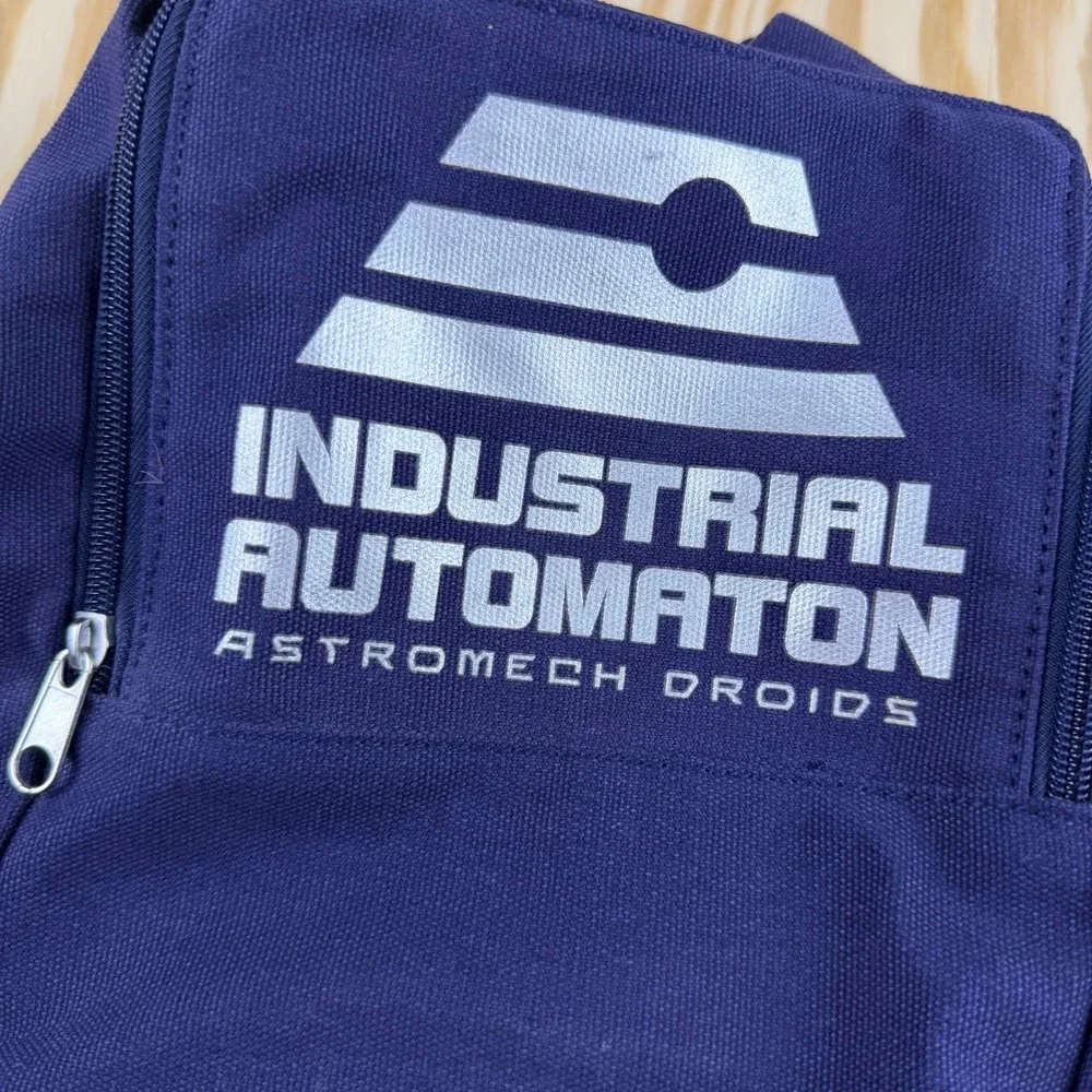 Star Wars Galaxys Edge Industrial Automaton Astromech Droids Backpack Navy Blue
